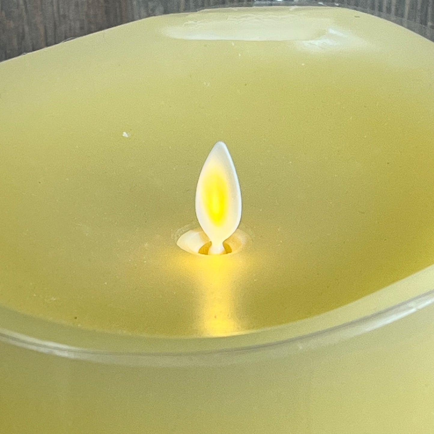 Luminara Grand Pillar Flameless LED Candle, Ivory 6.25" x 15"