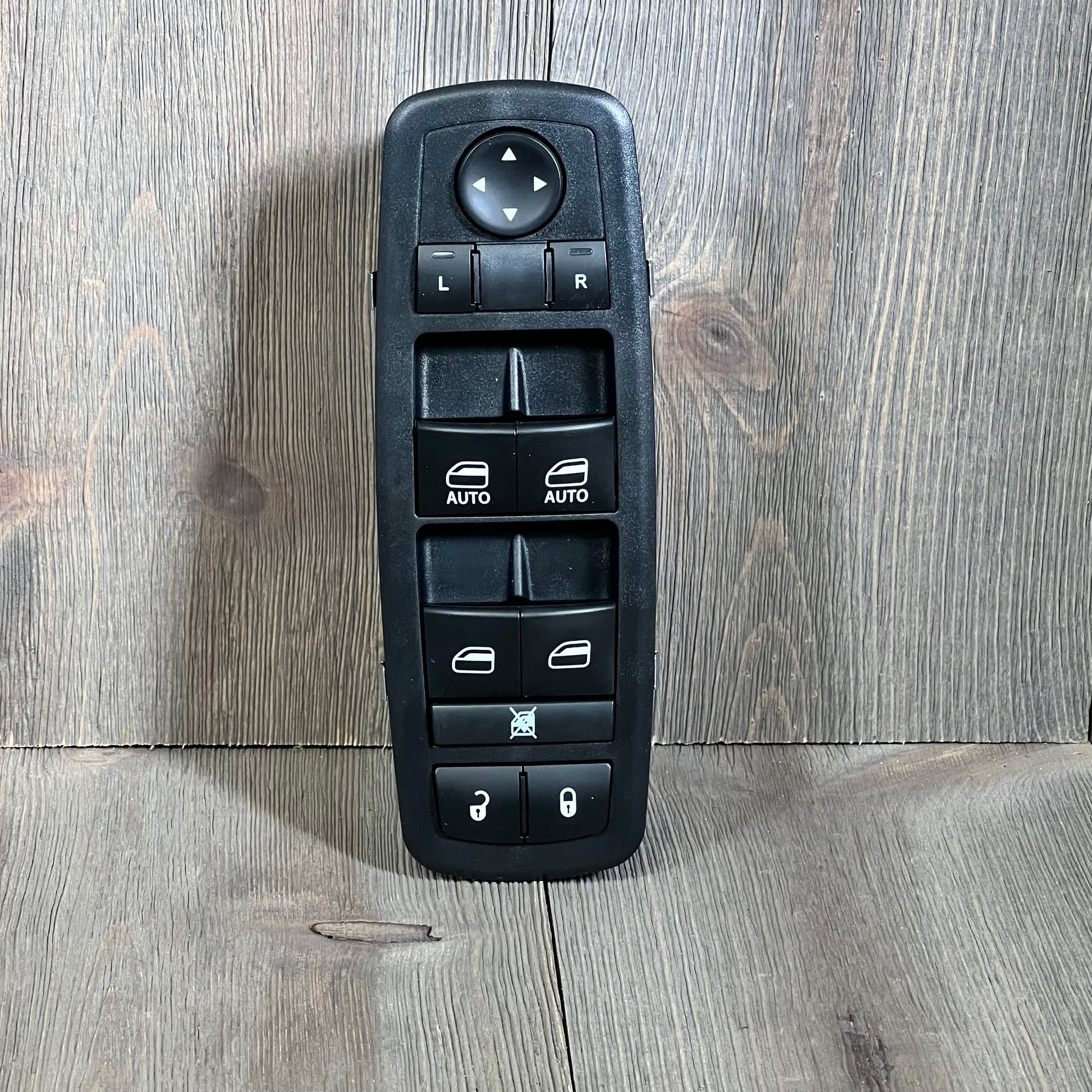 Power window control switch for 2013-2015 Dodge Ram, driver side, fits Chrysler Town & Country, OE#68110866AB.