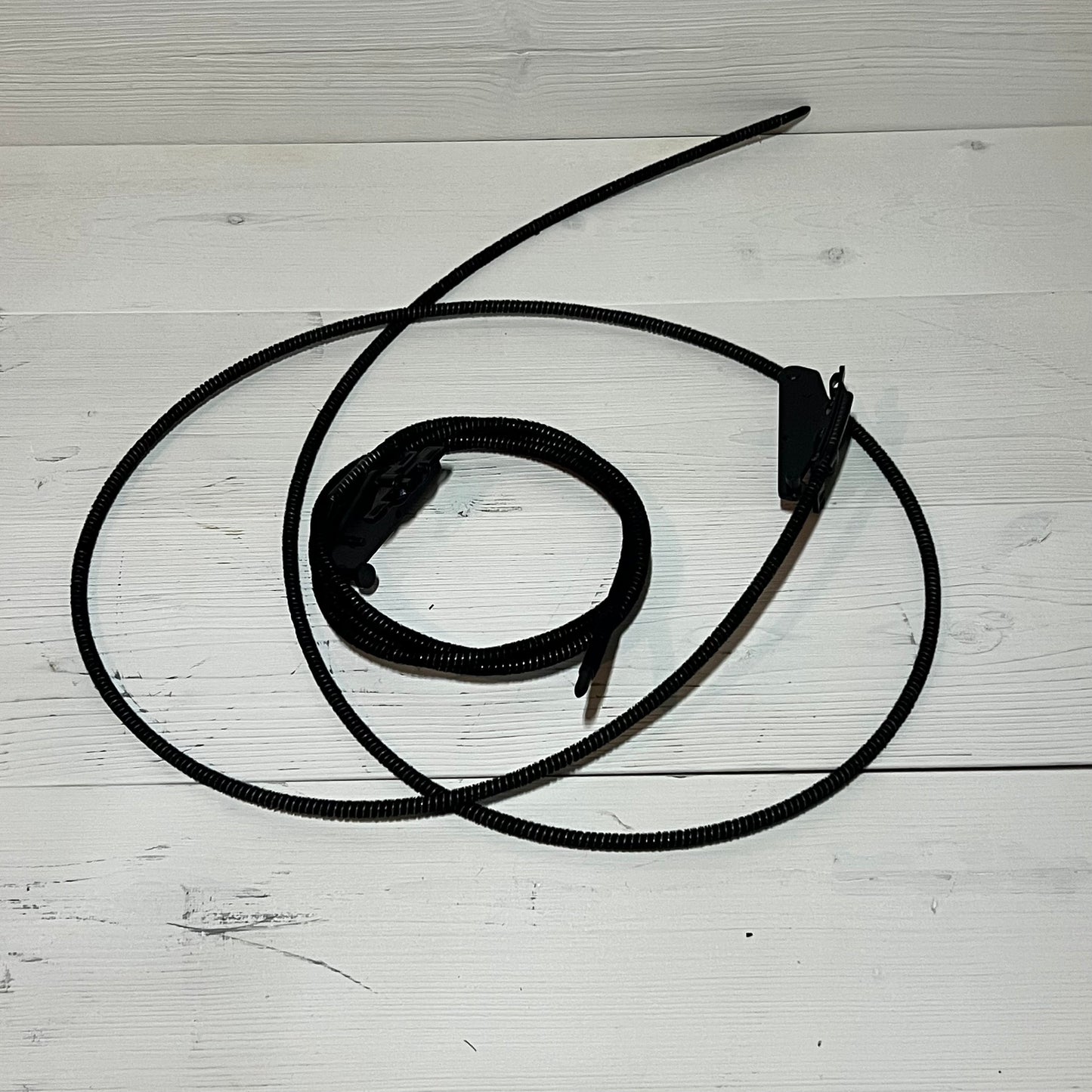 Sunroof glass cable for 2015-2020 Ford F150, compatible with FL3Z16502C22, displayed on a white surface.
