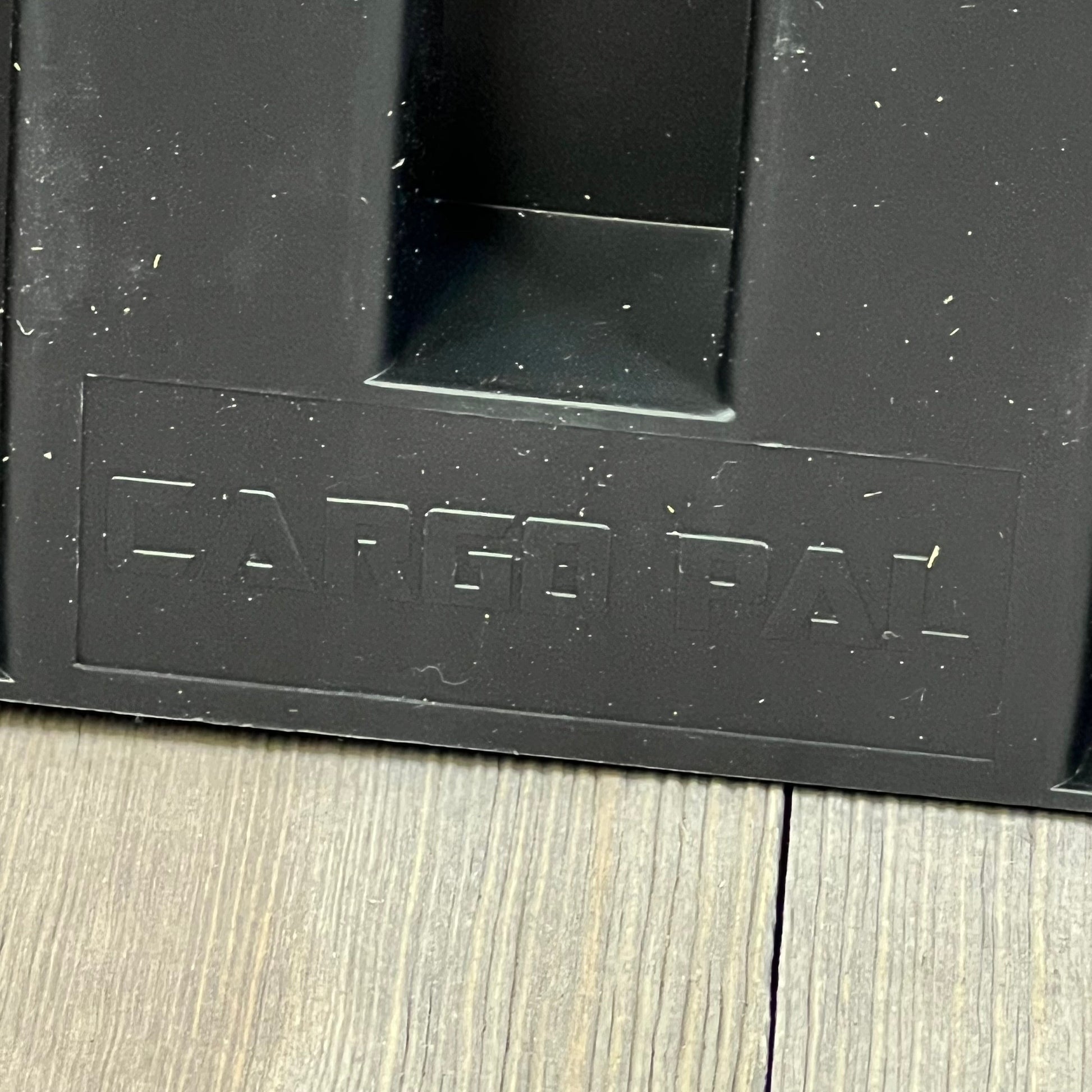 Black Datanly car trunk organizer block for SUVs, featuring durable design and versatile storage for back cargo space.