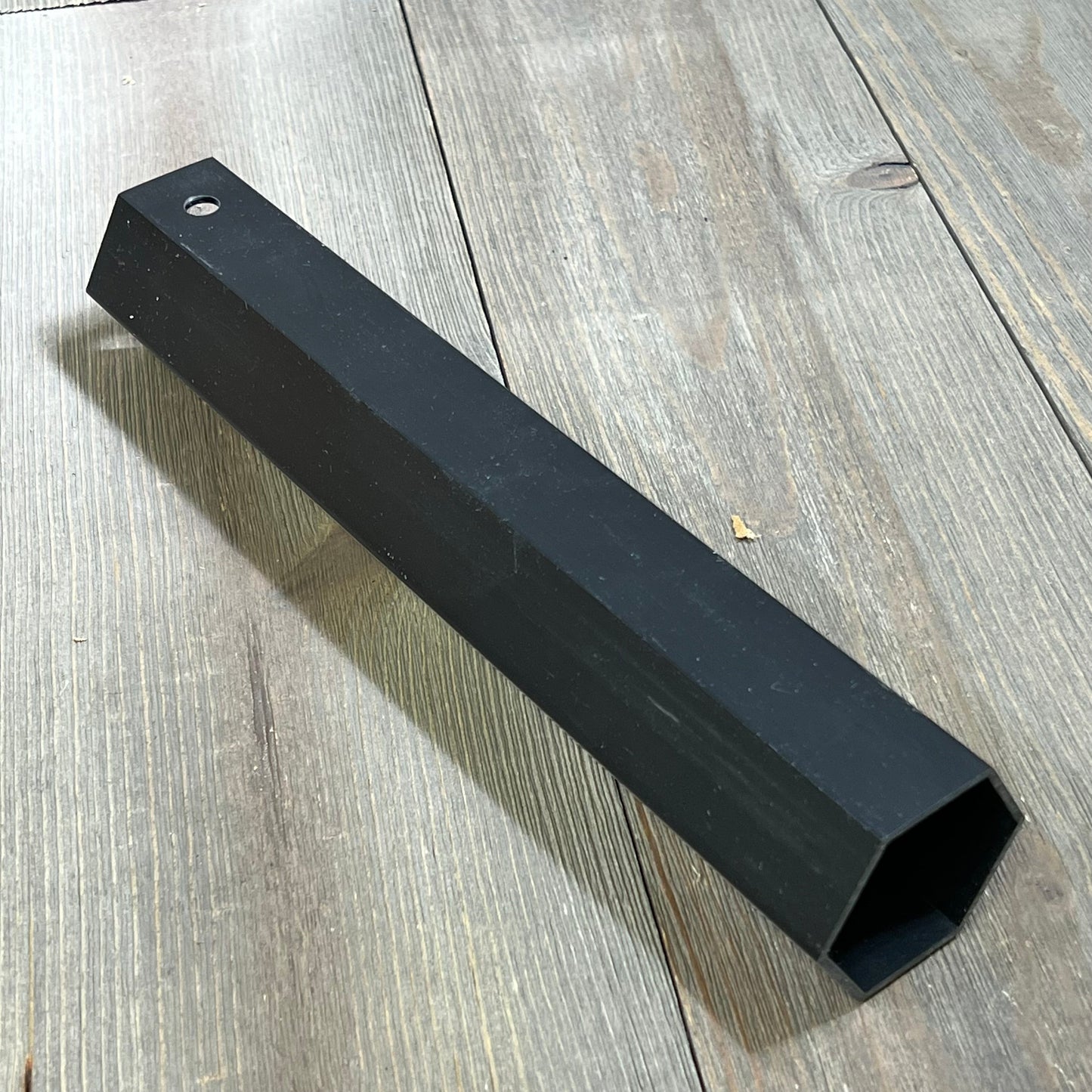 Black hexagonal tool for installing Dazakoot spike chrome lug nut covers, designed for 33mm x 4 3/4" semi truck nuts.