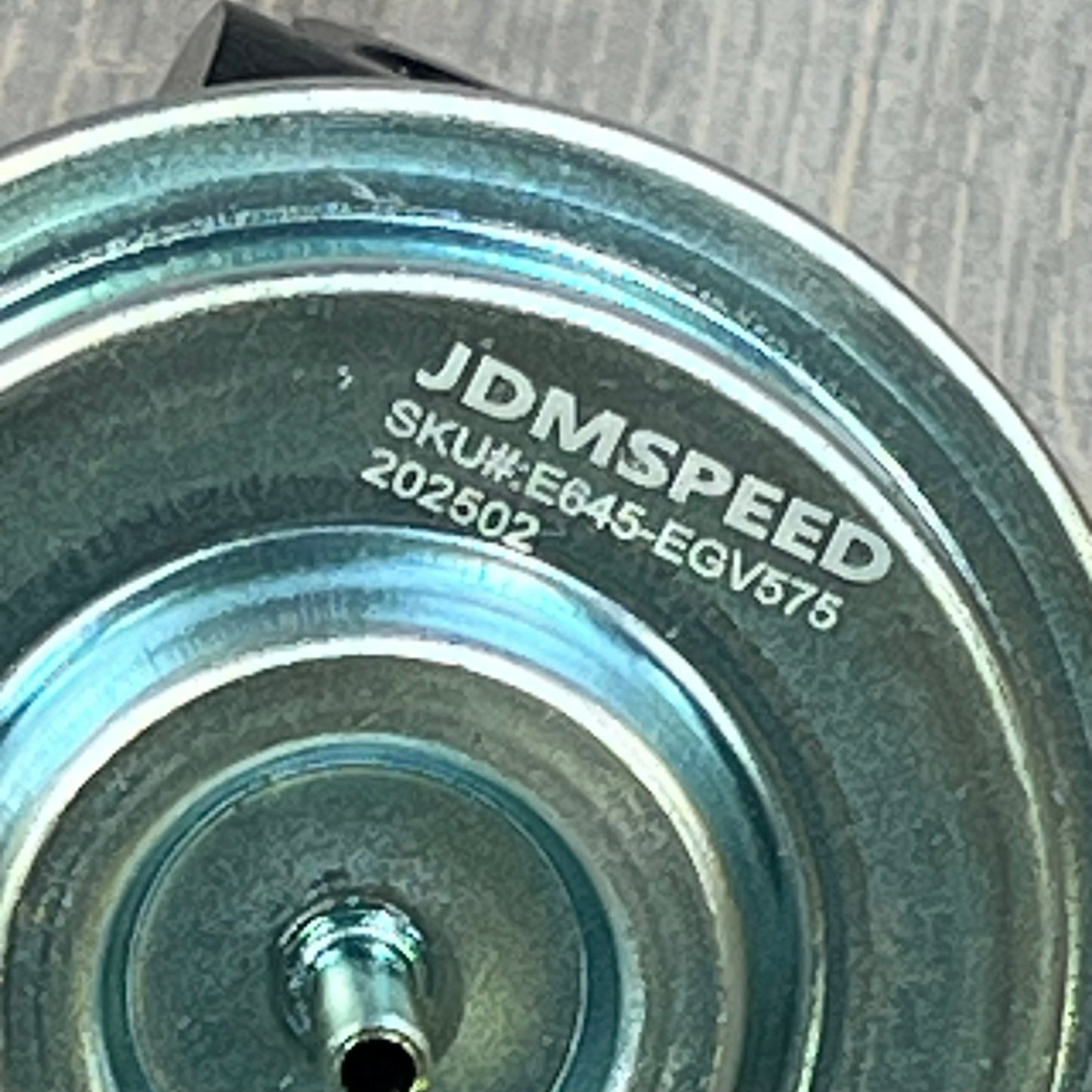 JDM Speed EGR Valve EGV575 with SKU E645-EGV575, compatible with Ford, Mercury, Mazda, and Lincoln vehicles.