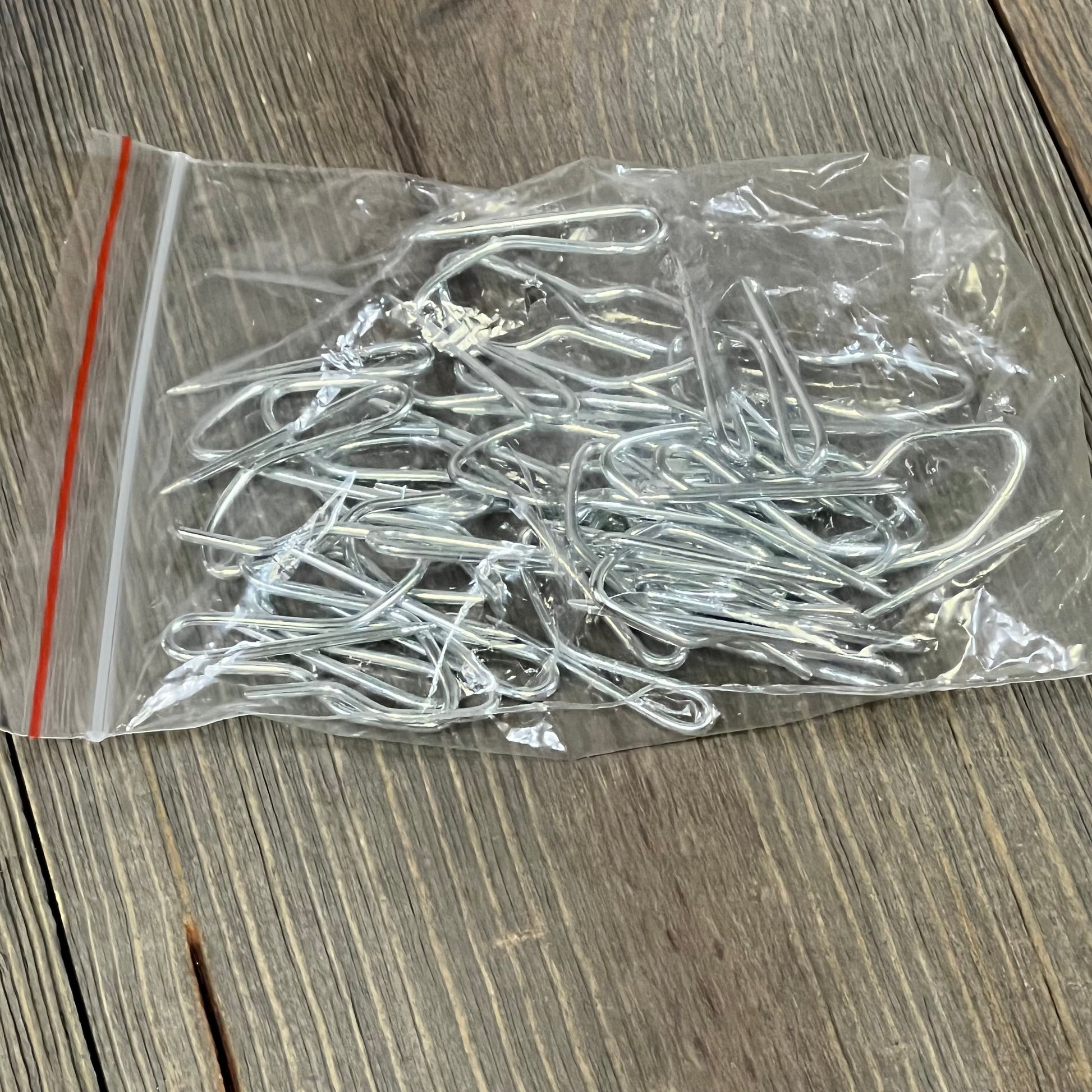 Metal curtain hooks for XTMYI Linen Drapes, enhancing the 94-inch curtain panels for living room and bedroom elegance.