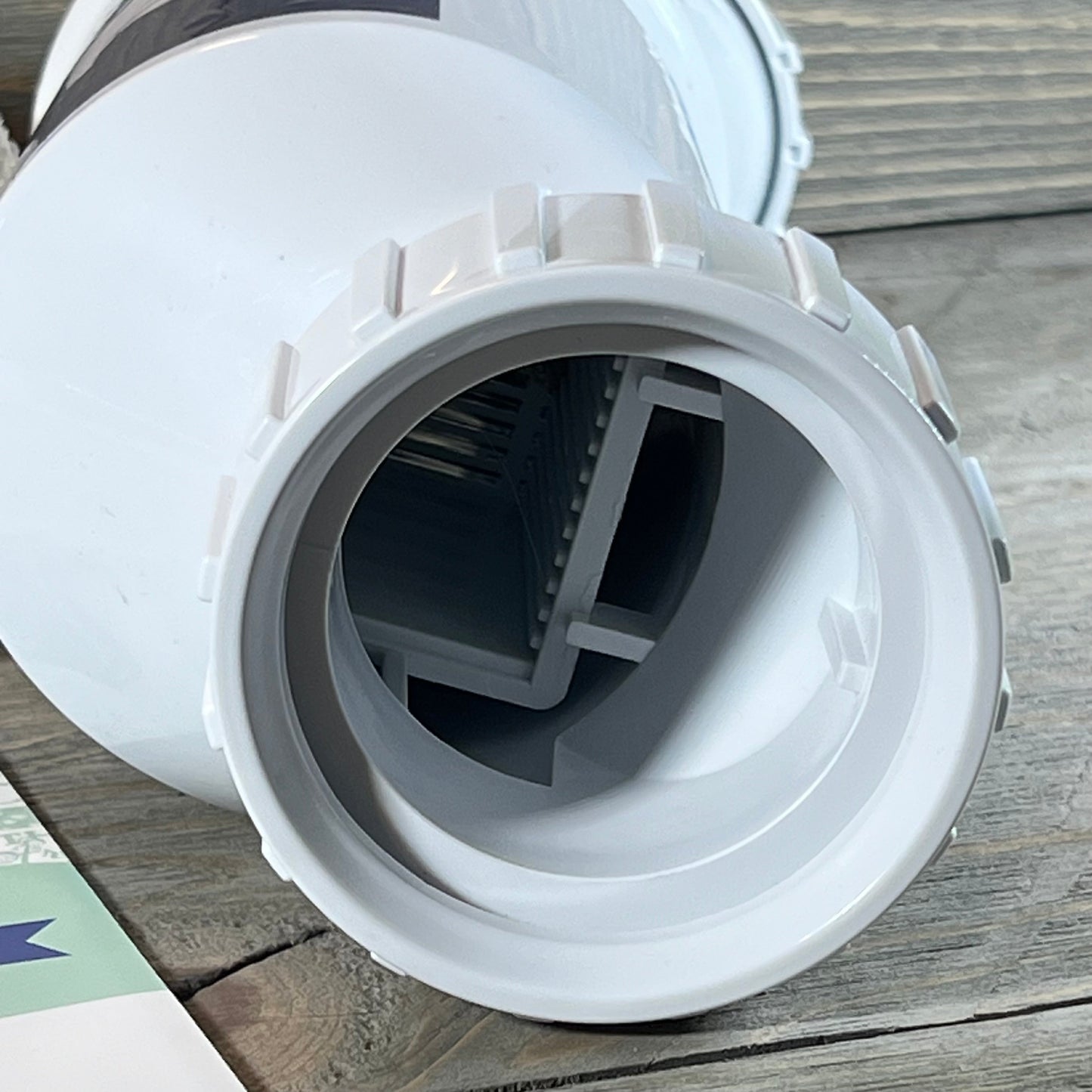 Close-up view of T-3 Salt Cell Replacement for Hayward W3T-Cell-3, showcasing interior details and build quality.