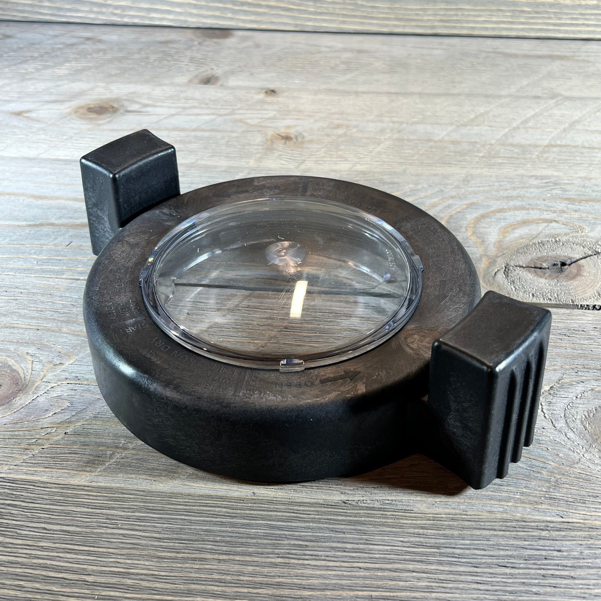 Locking ring lid for Zodiac Jandy pool pump, featuring a clear cover and durable handles, compatible with PlusHP models.