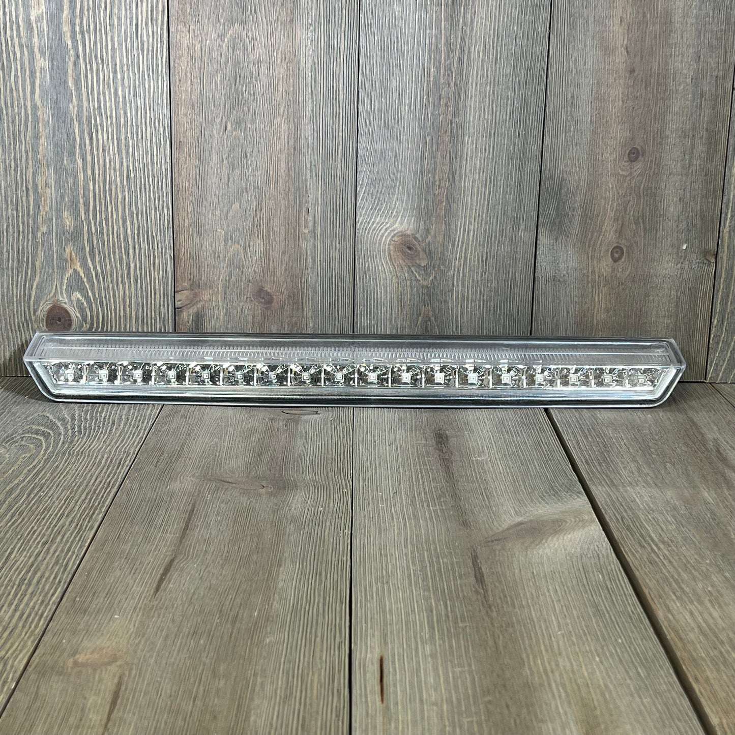 LED third brake light for 2015-2020 Chevy Tahoe, chrome finish, enhances visibility and safety, waterproof design.