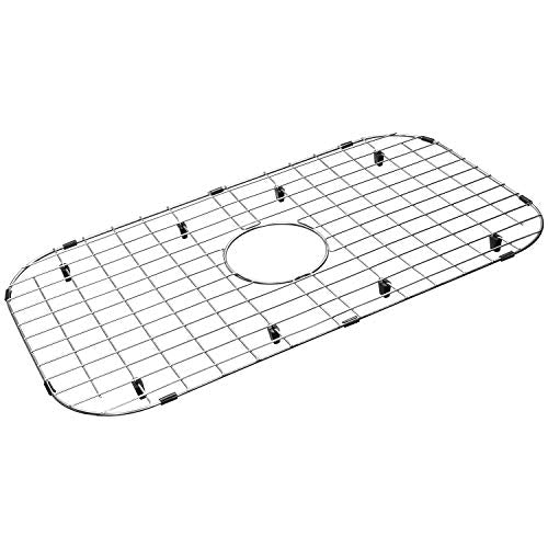 Serene Valley Sink Protector Grid with rounded edges, 26-1/16" x 14-1/16", durable stainless steel construction.