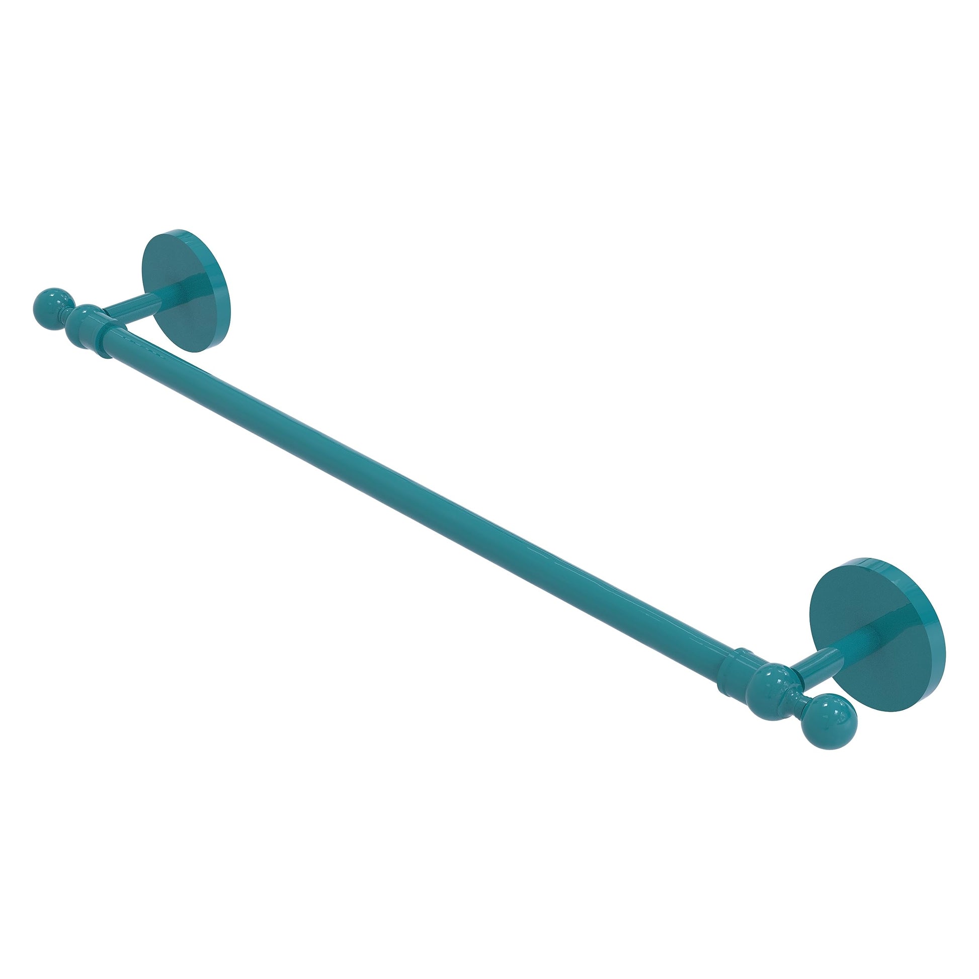 Elegant 30-inch towel bar in Glokzin Teal from the Allied Brass Skyline Collection, perfect for modern bathrooms.
