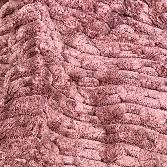 Soft blush pink corduroy texture of Kevin Textile throw pillow cover, perfect for boho farmhouse home decor.