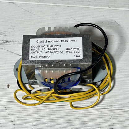 Transformer 120 VAC/24VAC for Zodiac Jandy AquaLink RS, ideal replacement for pool and spa control centers.