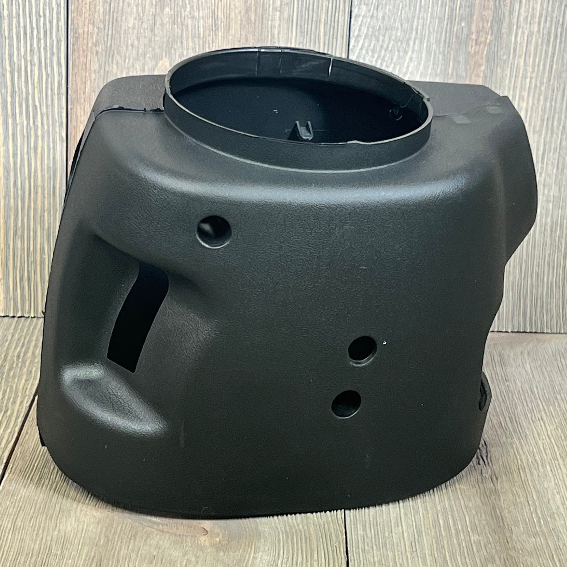 Durable black LOSTAR steering column cover shroud designed for 2003-2006 Chevy/GMC models, enhancing vehicle interior.