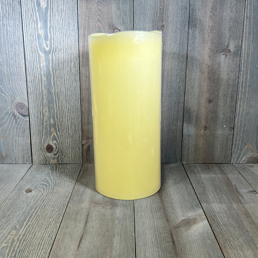 Luminara Grand Pillar Flameless LED Candle, Ivory 6.25" x 15"
