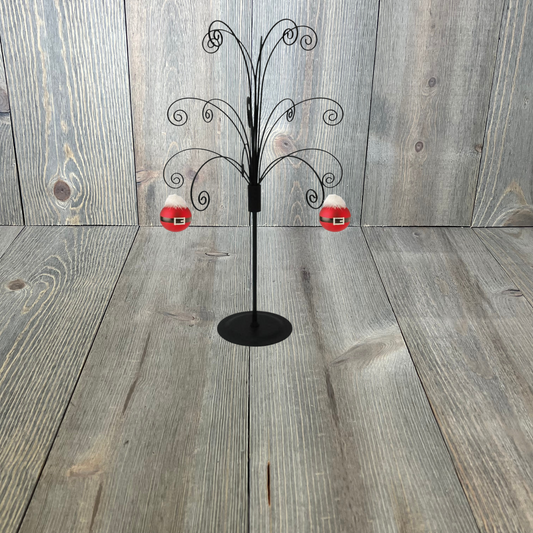 HOHIYA 20-Inch Black Metal Ornament Display Tree with 15 Hooks