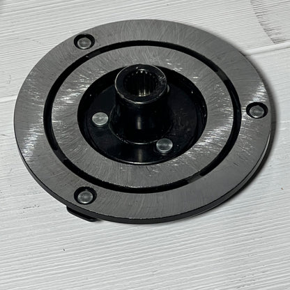 AC Compressor Clutch Set for Mazda 3, 2010-2013, durable metal construction on white background.