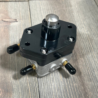 Durable Fundyliue fuel pump for Mercury 30-60 HP 4-stroke outboard engines, featuring a black and silver design.