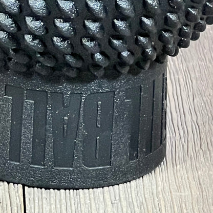 Close-up of the textured surface on the SPORTBIT Landmine Attachment, designed for optimal grip and stability with 2” Olympic bars.