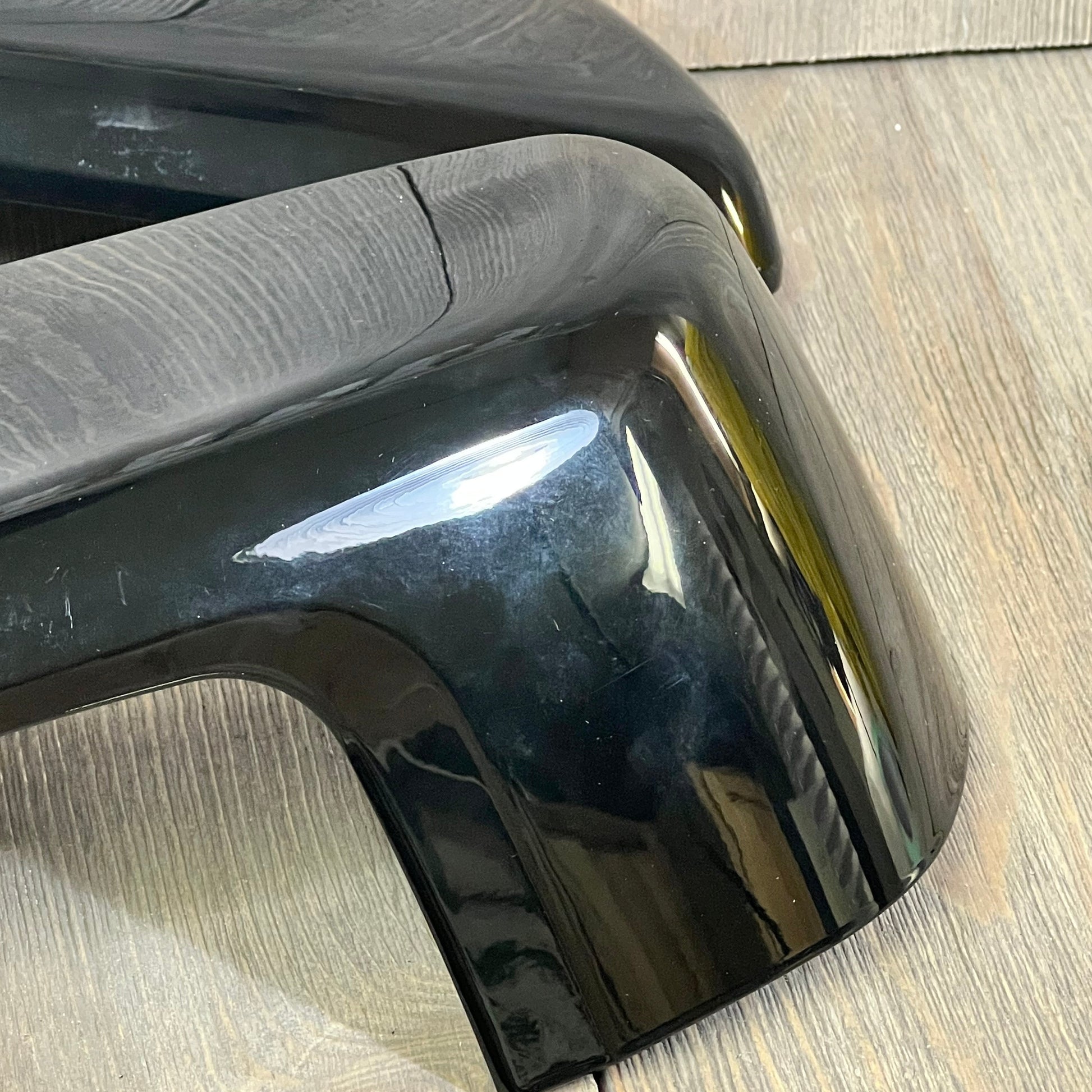 Glossy black mirror cover cap trim for 2019-2024 Chevy Silverado 1500, GMC Sierra 1500, sleek and durable design.