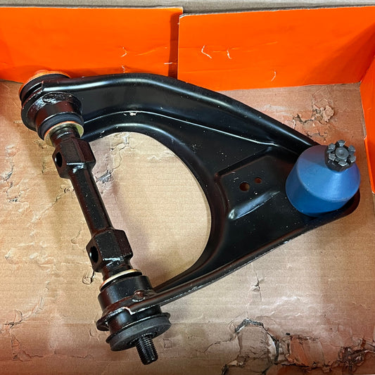 Front driver side upper suspension control arm with ball joint for Dodge/Mitsubishi models, part 1047279785.