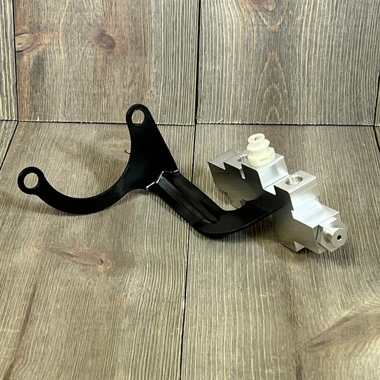 Brake proportioning valve replacement for GM Chevy Truck C/K 1500 2500 3500, 1989-1994, on wooden background.