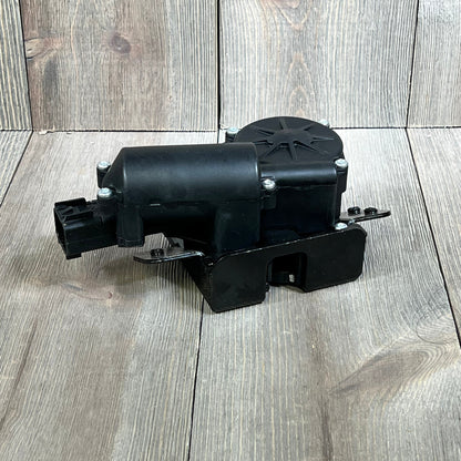 Black rear hatch tailgate lock actuator latch for CTS 2010-2014, compatible with Escalade, Suburban, and Tahoe models.
