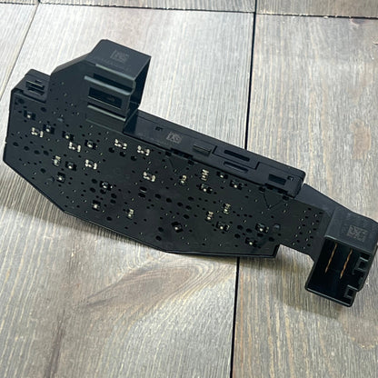 Front passenger seat control switch for Chevy, GMC, Cadillac, OE# 20914737, shown on wood surface.