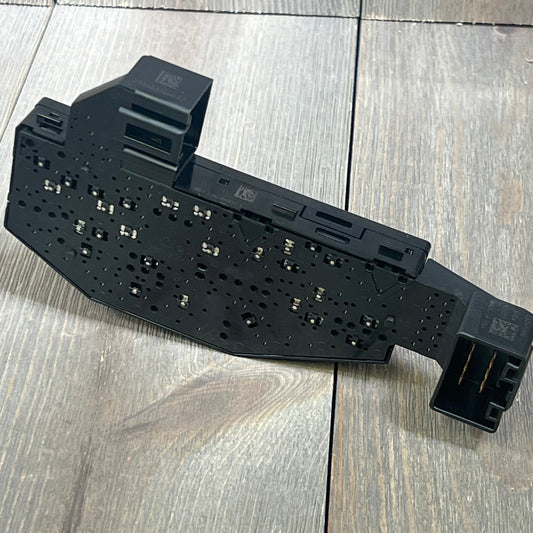 Front passenger seat control switch for Chevy, GMC, Cadillac, OE# 20914737, shown on wood surface.