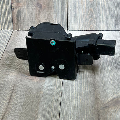 Black rear hatch tailgate lock actuator latch for CTS 2010-2014, compatible with Escalade, Suburban, Tahoe, Yukon 2007-2014.