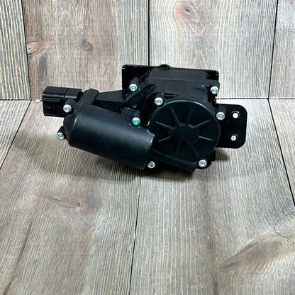 Black rear hatch tailgate lock actuator for 2010-2014 Escalade, Suburban, Yukon, Tahoe power liftgate.