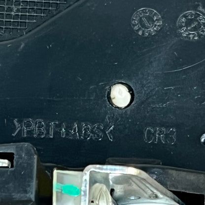 Close-up of SYERAL power door lock actuator surface texture, showcasing durable material for Toyota and Lexus vehicles.