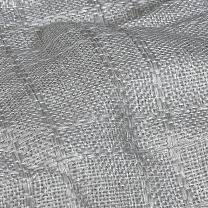 Light beige checkered texture of waterproof outdoor pillow cover, 12x20 inches, perfect for patio decor and couch use.