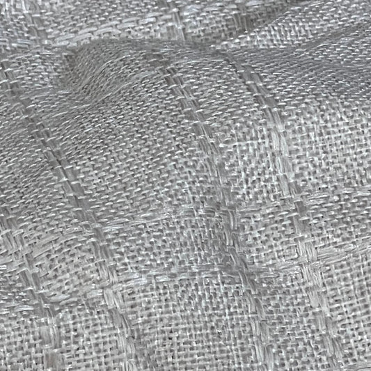 Light beige checkered texture of waterproof outdoor pillow cover, 12x20 inches, perfect for patio decor and couch use.