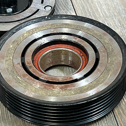 Close-up of ECCPP AC Clutch for Hyundai Elantra and Kia Soul, showcasing durable metal construction.
