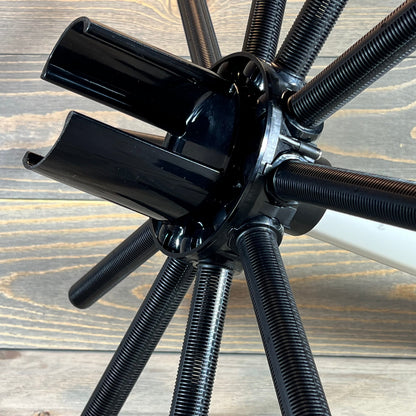 Close-up of Tiroar SX210DA lateral assembly with center pipe for Hayward Pro Series sand filter, showcasing detailed construction.