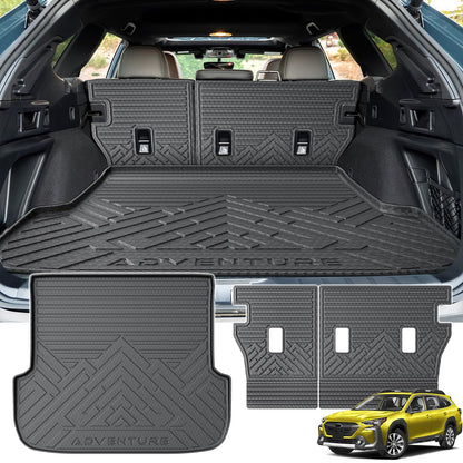 Durable KUST trunk cargo liner for Subaru Outback 2020-2025, featuring high-edge TPE rubber for superior protection.