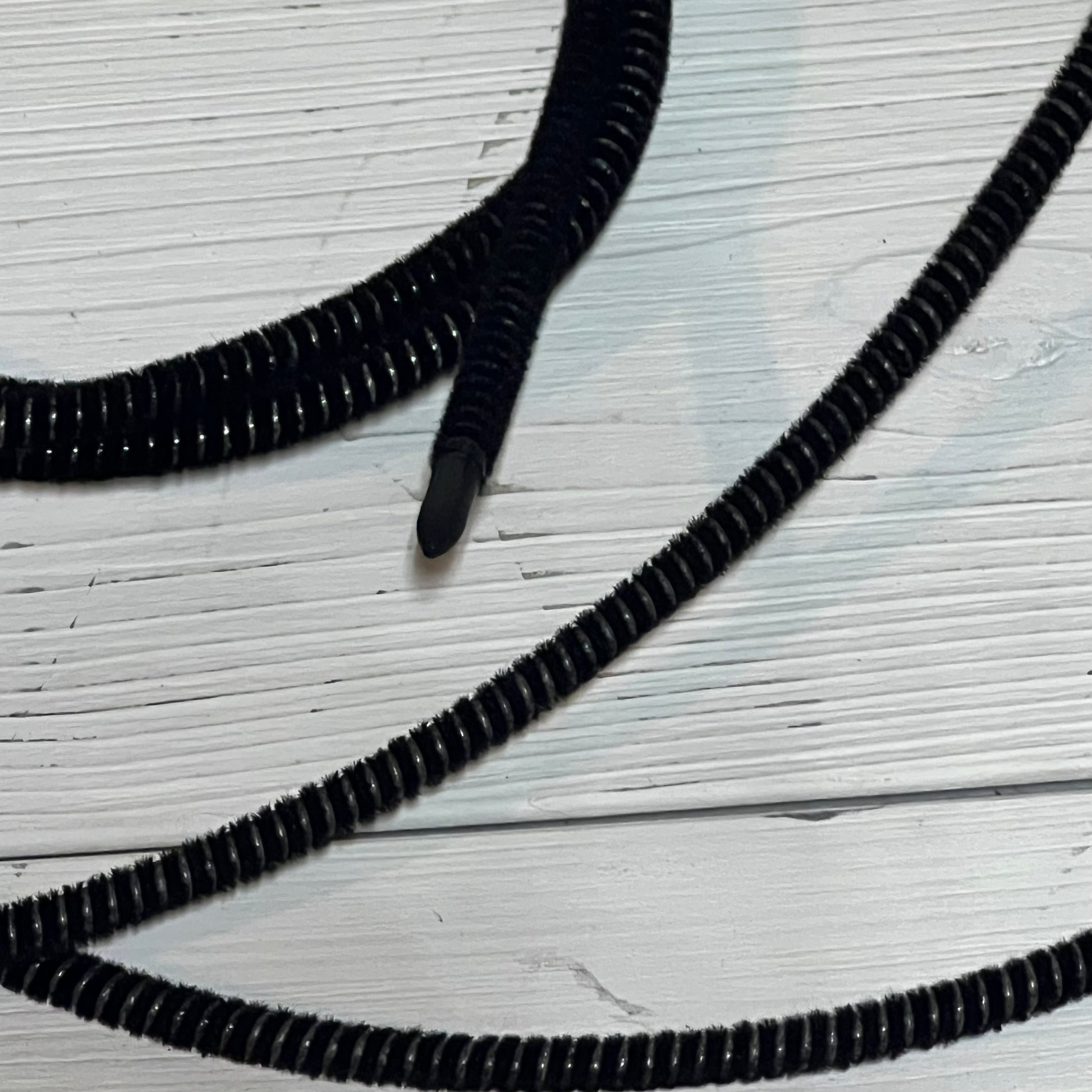 Black sunroof glass cable for 2015-2020 Ford F150, 2017-2019 Ford F250 F350 F450, part FL3Z16502C22 on white background.