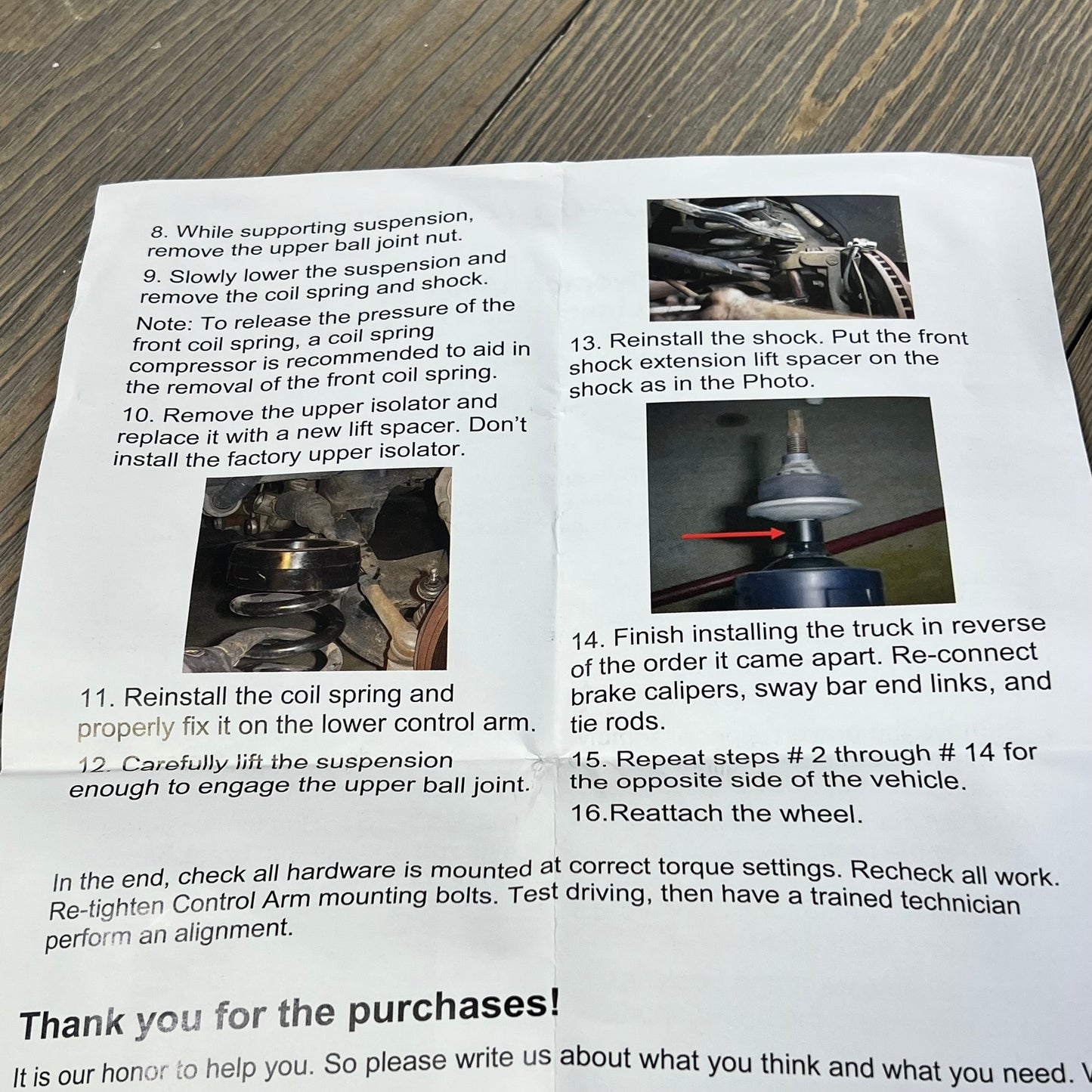 Instruction manual for installing Dynofit 3-inch leveling lift kit on 1999-2006 Chevy Silverado 1500 and GMC Sierra 1500.