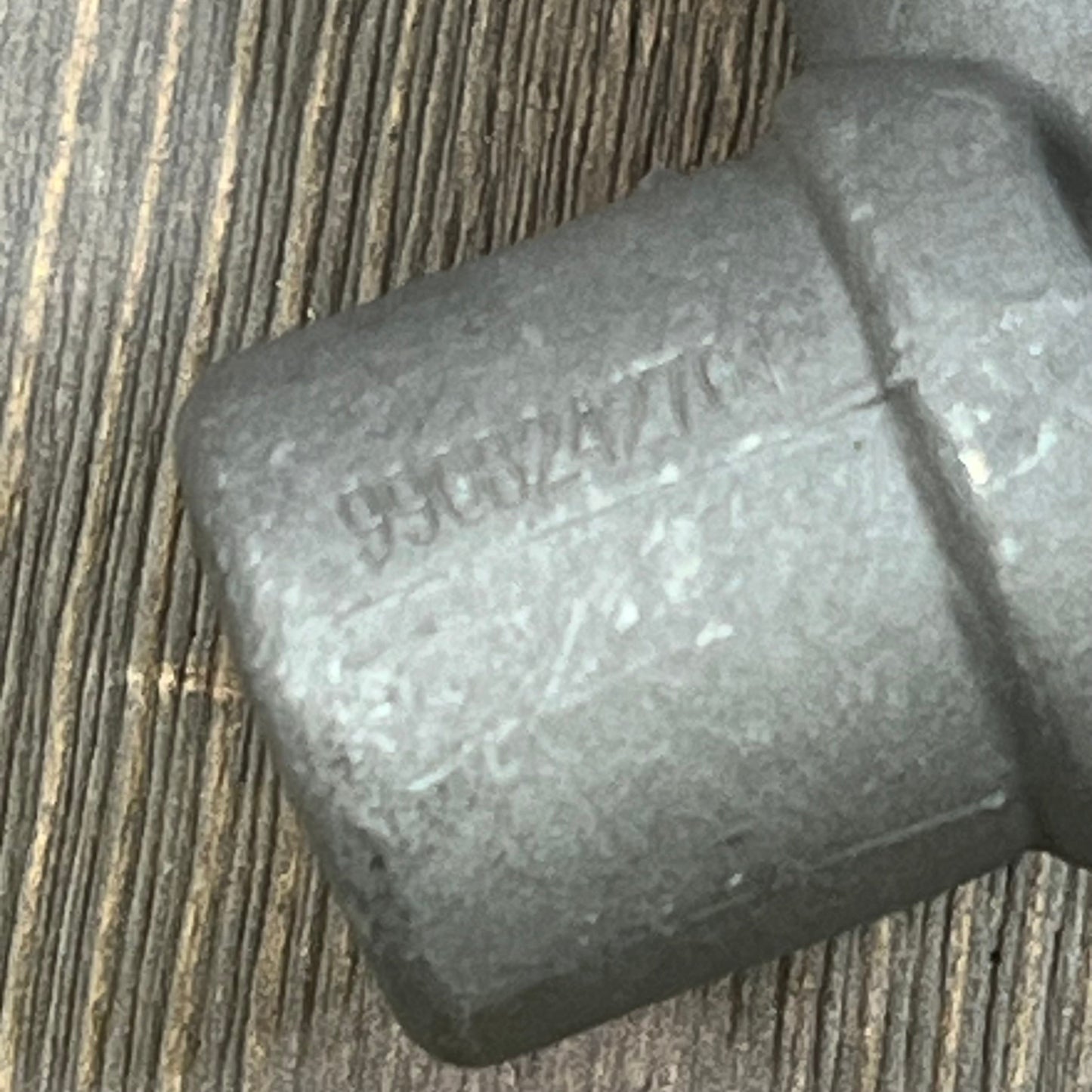 Close-up of the durable TUCKBOLD Brake Master Cylinder for Kia Rio 2006-2011, highlighting the silver tone finish.