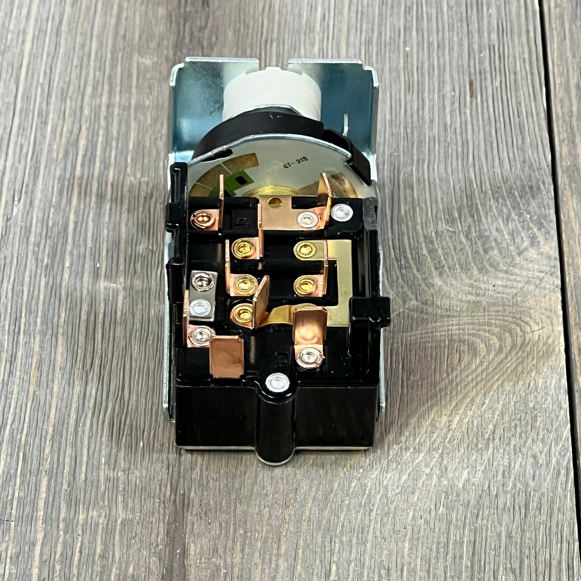 Headlight switch for Dodge Ram 1500/2500/3500, 1998 model, showing detailed wiring and connectors on a wooden surface.