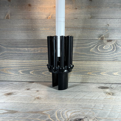 Lateral assembly with center pipe for Hayward Pro Series, featuring durable black components on wooden background.