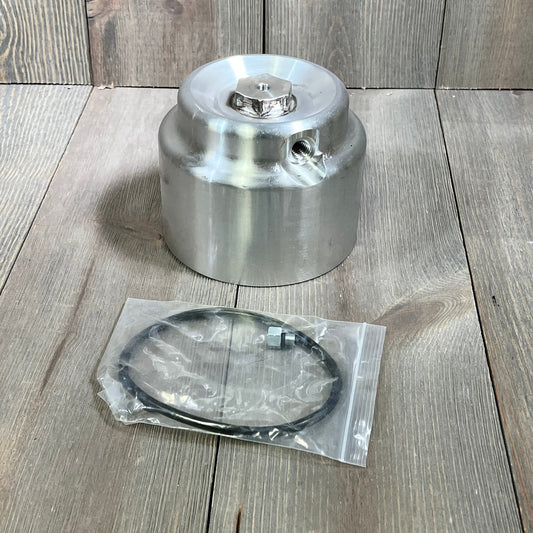 Durable aluminum fuel filter housing with accessories for 2011-2016 F-250, F-350, F-450 6.7L Powerstroke Diesel.