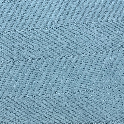Elegant light blue chenille fabric texture of ZWJD throw pillow covers, highlighting softness and luxury for home decor.