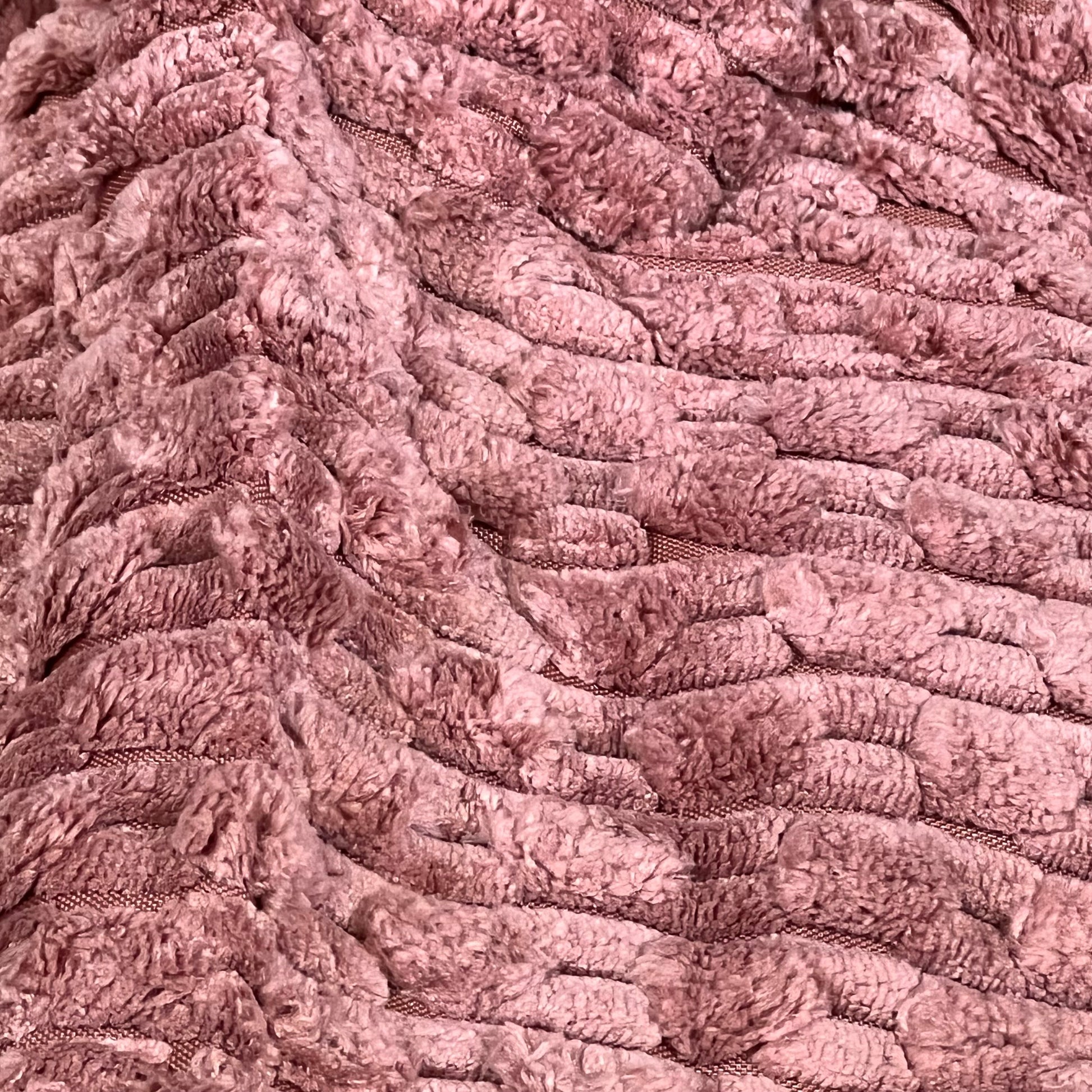Soft blush pink corduroy texture of Kevin Textile throw pillow cover, perfect for boho farmhouse home decor.