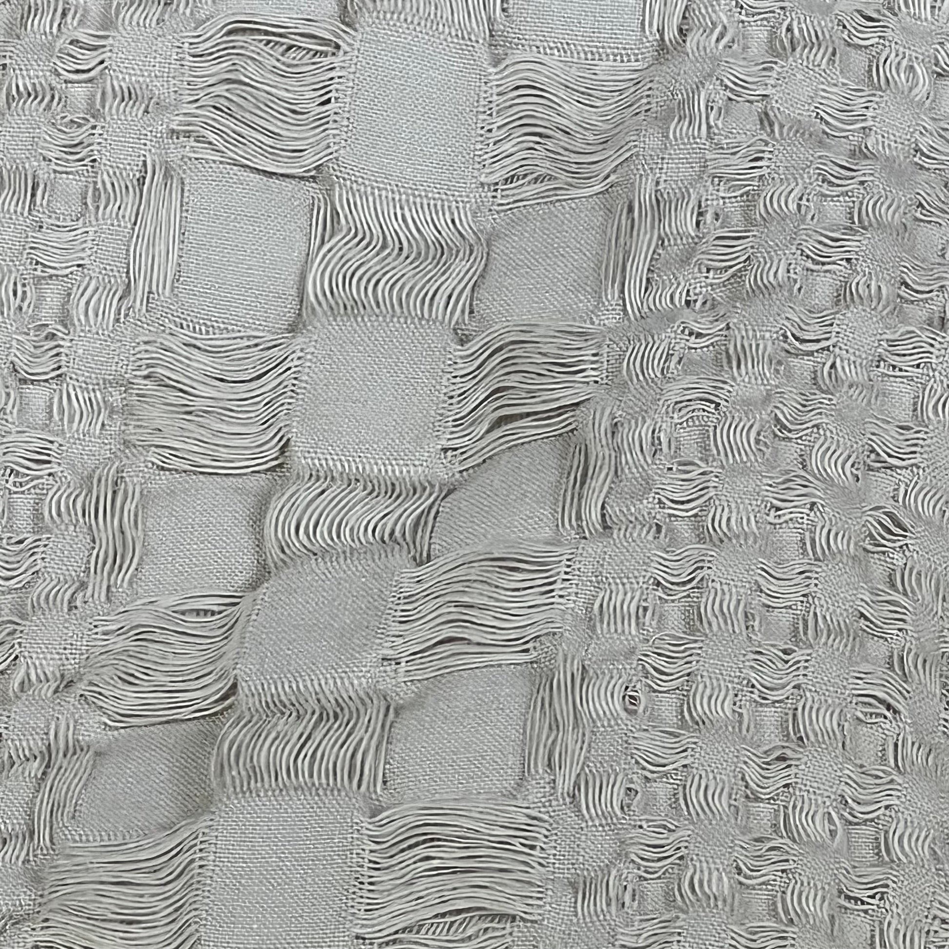 Close-up of PHF 100% cotton waffle weave texture in oatmeal, showcasing elegant and luxurious euro sham design.
