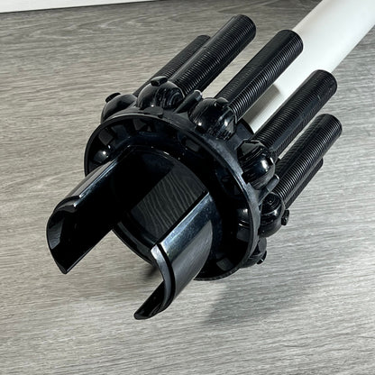 TIROAR SX164DA lateral assembly with center pipe for Hayward filters on a wooden surface.
