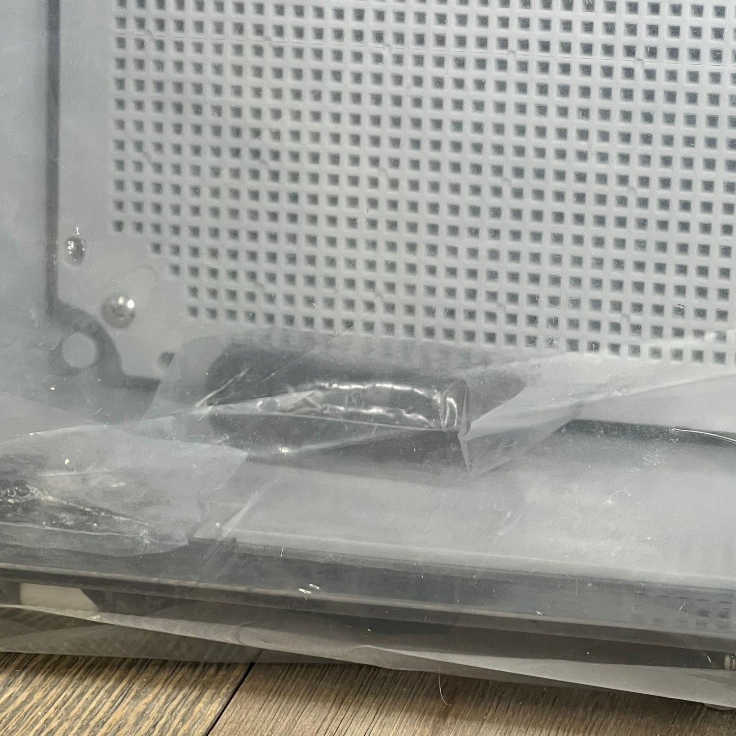Clear hinged cover of 1047432689-RTHIEAI waterproof junction box, showcasing durable weatherproof ABS plastic design.