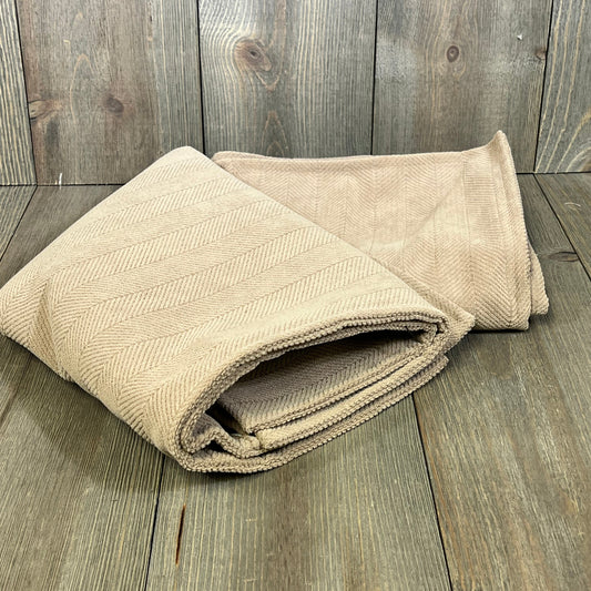 Khaki chenille pillow covers 22x22 with elegant design, perfect for enhancing couch and home decor. Luxurious and soft texture.