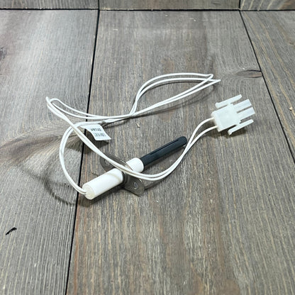 Silicon nitride ignitor kit for Hayward H-Series heaters, featuring a cylindrical igniter head and wiring harness.
