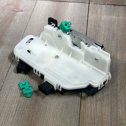 Rear passenger side door lock actuator for Ford F150, Explorer, Edge, Focus, Lincoln MKS, MKX, Mercury Mariner.